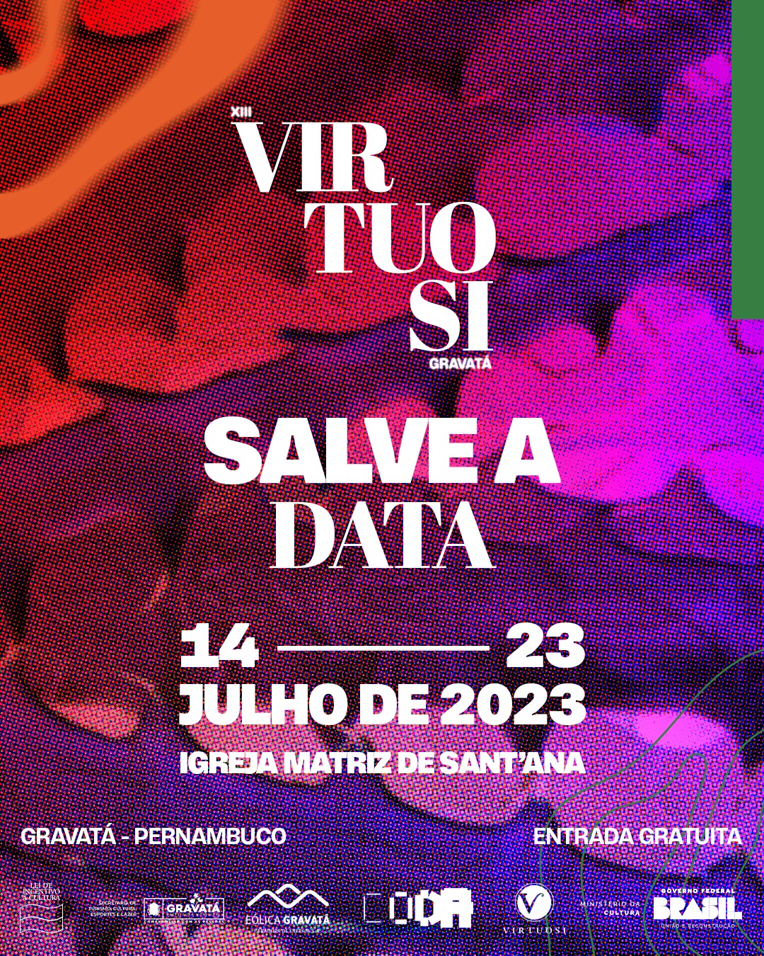 Festival Virtuosi Gravatá 2023 reunião define datas das apresentações